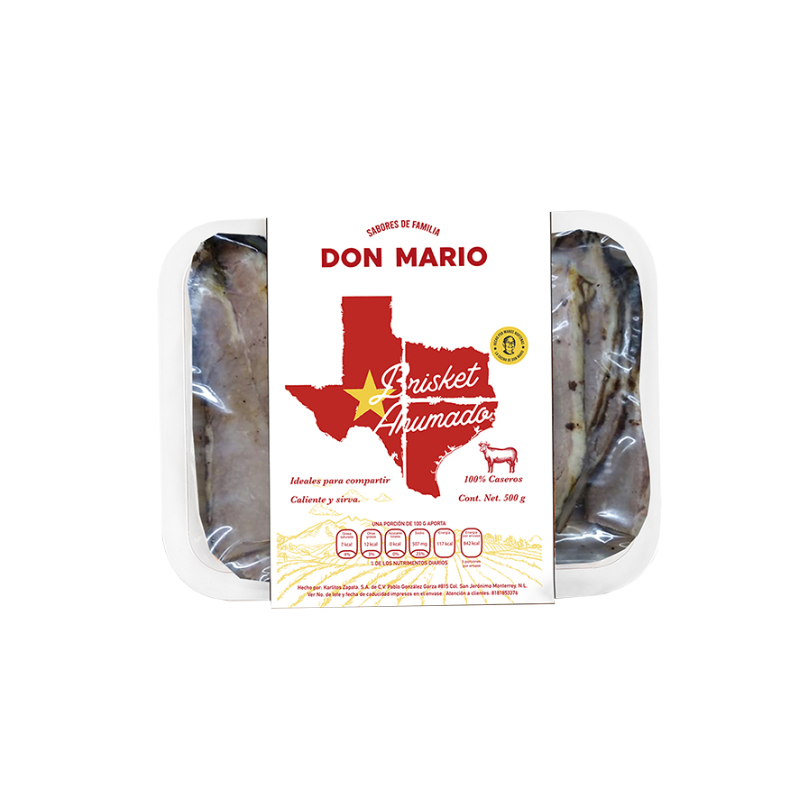 Brisket Ahumado de Res 500 gr