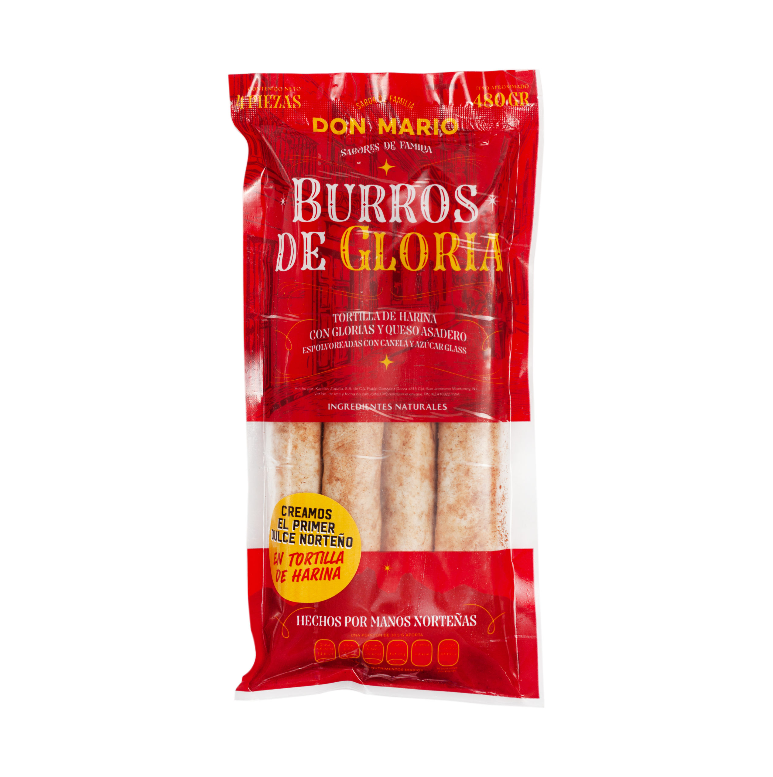 Burro de Gloria 4 piezas