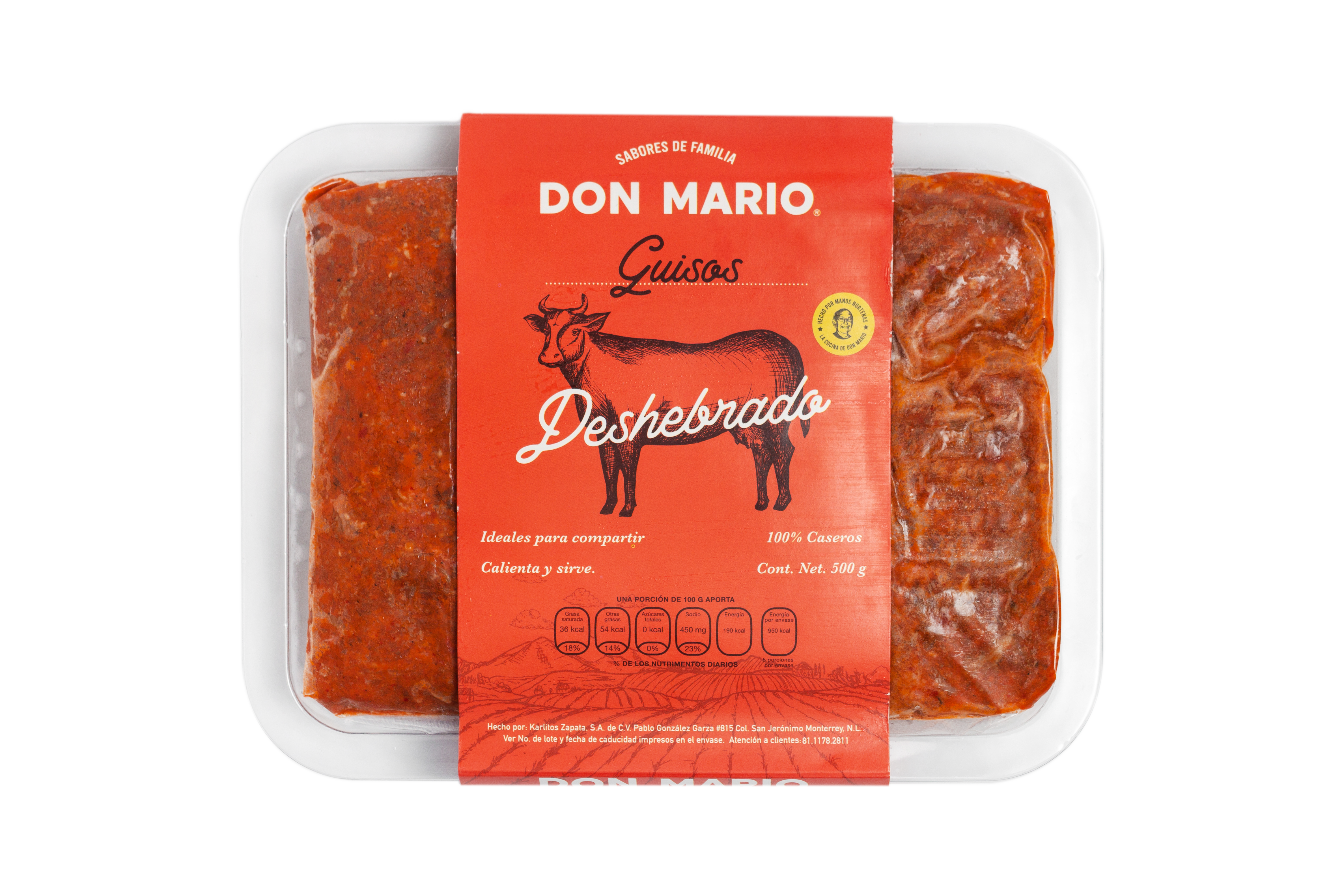 Deshebrada Norteña con Papitas 500 gr